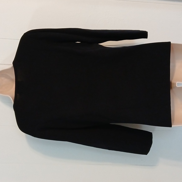 Black Embellished Pull Over Sweater Top Size.Small - Picture 5 of 6